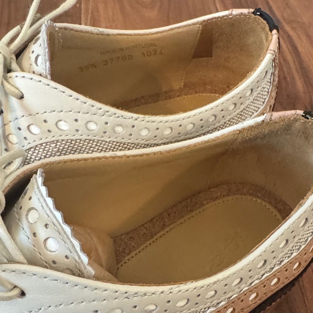 Angela Scott Women's Oxfords- Black, Pink, and Cream - Picture 3 of 8